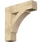 Ekena Millwork Thorton Block Rough Sawn Bracket, Douglas Fir, 6"W x 26"D x 26"H BKT06X26X26THR05RDF - alternate 1